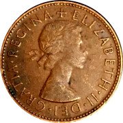 Australia Penny Kangaroo 1953 KM# 50 ELIZABETH II DEI GRATIA REGINA coin obverse Australia Penny Kangaroo 1953 KM# 50 ELIZABETH II DEI GRATIA REGINA coin obverse