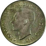 Australia Shilling George VI 1938 KM# 39 GEORGIVS VI D G BR OMN REX F D IND IMP HP coin obverse Australia Shilling George VI 1938 KM# 39 GEORGIVS VI D G BR OMN REX F D IND IMP HP coin obverse