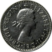 Australia Three Pence Wheat Fields of Gold 1954 KM# 51 +ELIZABETH∙II∙DEI∙GRATIA∙REGINA coin obverse Australia Three Pence Wheat Fields of Gold 1954 KM# 51 +ELIZABETH∙II∙DEI∙GRATIA∙REGINA coin obverse
