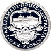 Australia Twenty Cents Parliament House 1998 KM# 410 PARLAMENT HOUSE AUSTRALIA ONE FLORIN 1927 K C coin reverse Australia Twenty Cents Parliament House 1998 KM# 410 PARLAMENT HOUSE AUSTRALIA ONE FLORIN 1927 K C coin reverse