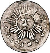 Argentina 1/2 Real Cordoba Province 1841 PNP KM# 16 PROVINCIA DE CORDOVA P.N.P. coin reverse Argentina 1/2 Real Cordoba Province 1841 PNP KM# 16 PROVINCIA DE CORDOVA P.N.P. coin reverse