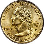 USA 1/4 Dollar Washington Quarter Pennsylvania Pattern 1999 P UNITED STATES OF AMERICA IN GOD WE TRUST LIBERTY P JF WC QUARTER DOLLAR coin obverse USA 1/4 Dollar Washington Quarter Pennsylvania Pattern 1999 P UNITED STATES OF AMERICA IN GOD WE TRUST LIBERTY P JF WC QUARTER DOLLAR coin obverse