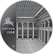 Lithuania 1,50 Euro Bank of Lithuania 2022 LMK LIETUVA 1,50€ LMK coin obverse Lithuania 1,50 Euro Bank of Lithuania 2022 LMK LIETUVA 1,50€ LMK coin obverse