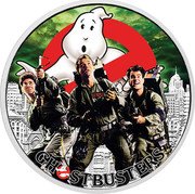 Tuvalu 1 Dollar Ghostbusters Team 2017  KM# 381 GHOSTBUSTERS TM TM & © 2017 CPII coin reverse Tuvalu 1 Dollar Ghostbusters Team 2017  KM# 381 GHOSTBUSTERS TM TM & © 2017 CPII coin reverse