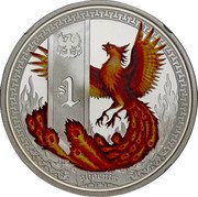 Tuvalu 1 Dollar (Phoenix) $1 EM PHEONIX coin reverse Tuvalu 1 Dollar (Phoenix) $1 EM PHEONIX coin reverse