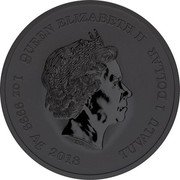 Tuvalu 1 Dollar Thor Marvel 2018 QUEEN ELIZABETH II IRB 1 OZ 9999 AG 2018 TUVALU 1 DOLLAR coin obverse Tuvalu 1 Dollar Thor Marvel 2018 QUEEN ELIZABETH II IRB 1 OZ 9999 AG 2018 TUVALU 1 DOLLAR coin obverse