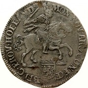 Netherlands 1 Ducaton (Amsterdam) KM# 1a MON NOV ARG CONFŒ BELG PRO HOLLAND coin obverse