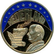 Netherlands ECU Music 1999 NEDERLAND coin obverse