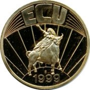 Netherlands ECU Music 1999 ECU 1999 coin reverse