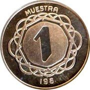 Argentina 1 Peso (Pattern Tree) MUESTRA 1 198 coin reverse Argentina 1 Peso (Pattern Tree) MUESTRA 1 198 coin reverse