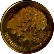 Argentina 1 Peso (Tree Pattern) REPUBLICA ARGENTINA coin obverse Argentina 1 Peso (Tree Pattern) REPUBLICA ARGENTINA coin obverse