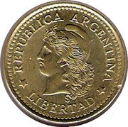 Argentina 10 Centavos Capped Liberty 1973 KM# 66 REPUBLICA ARGENTINA LIBERTAD coin obverse Argentina 10 Centavos Capped Liberty 1973 KM# 66 REPUBLICA ARGENTINA LIBERTAD coin obverse