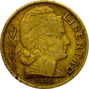 Argentina 10 Centavos Capped Liberty Head 1944 KM# 41 LIBERTAD 1949 coin reverse Argentina 10 Centavos Capped Liberty Head 1944 KM# 41 LIBERTAD 1949 coin reverse