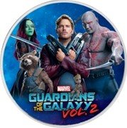 Tuvalu 100 Dollars Guardians of the Galaxy 2017  Proof MARVEL GUARDIANS OF THE GALAXY VOL. 2 coin reverse Tuvalu 100 Dollars Guardians of the Galaxy 2017  Proof MARVEL GUARDIANS OF THE GALAXY VOL. 2 coin reverse