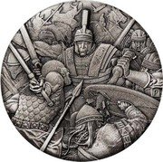 Tuvalu 2 Dollars (Roman Legion) P coin reverse