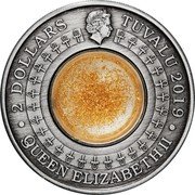 Tuvalu 2 Dollars (Treasures of Ancient Egypt) 2 DOLLARS IRB TUVALU 2019 QUEEN ELIZABETH II coin obverse Tuvalu 2 Dollars (Treasures of Ancient Egypt) 2 DOLLARS IRB TUVALU 2019 QUEEN ELIZABETH II coin obverse