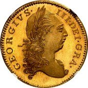 UK 2 Guineas (George III Pattern) KM# Pn56 GEORGIVS III DEI GRA coin obverse UK 2 Guineas (George III Pattern) KM# Pn56 GEORGIVS III DEI GRA coin obverse