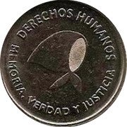 Argentina 2 Pesos Human Rights Declaration 2006 Sets only KM# 161.2 DERECHOS HUMANOS MEMORIA, VERDAD Y JUSTICIA coin reverse Argentina 2 Pesos Human Rights Declaration 2006 Sets only KM# 161.2 DERECHOS HUMANOS MEMORIA, VERDAD Y JUSTICIA coin reverse