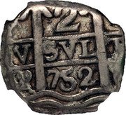 Argentina 2 Reales Coat of Arms ND Many varieties exists, Tucuman province - TN KM# 1 2 V SVL 752 coin obverse Argentina 2 Reales Coat of Arms ND Many varieties exists, Tucuman province - TN KM# 1 2 V SVL 752 coin obverse