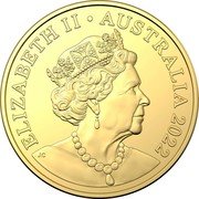 Australia 20 Cents Diary of a Wombat 2022  BU in Book ELIZABETH II AUSTRALIA 2022 JC coin obverse