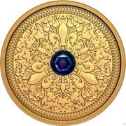 Canada 200 Dollars (Blue Sapphire) HG coin reverse