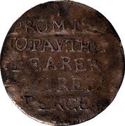 Ireland Three Pence Armagh token 1736  I PROMISE TO PAY THE BEARER THREE PENCE coin reverse Ireland Three Pence Armagh token 1736  I PROMISE TO PAY THE BEARER THREE PENCE coin reverse