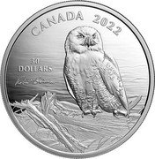 Canada 30 Dollars (Robert Bateman's Snowy Owl) 30 DOLLARS CANADA 2022 ROBERT BATEMAN coin reverse Canada 30 Dollars (Robert Bateman's Snowy Owl) 30 DOLLARS CANADA 2022 ROBERT BATEMAN coin reverse