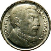 Argentina 5 Centavos Jose de San Martin 1950 KM# 43 JOSE DE SAN MARTIN coin reverse Argentina 5 Centavos Jose de San Martin 1950 KM# 43 JOSE DE SAN MARTIN coin reverse