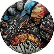 Tuvalu 5 Dollars (Planets of the Solar System) SR coin reverse Tuvalu 5 Dollars (Planets of the Solar System) SR coin reverse