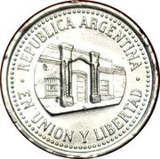 Argentina 50 Centavos (En Union y Libertad) REPUBLICA ARGENTINA EN UNION Y LIBERTAD coin obverse Argentina 50 Centavos (En Union y Libertad) REPUBLICA ARGENTINA EN UNION Y LIBERTAD coin obverse