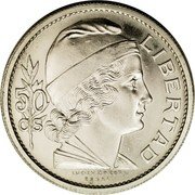 Argentina 50 Centavos Pattern Liberty Large Bust 1940  KM# Pn54 50 CS LIBERTAD LUCIEN BAZOR ESSAI coin reverse Argentina 50 Centavos Pattern Liberty Large Bust 1940  KM# Pn54 50 CS LIBERTAD LUCIEN BAZOR ESSAI coin reverse