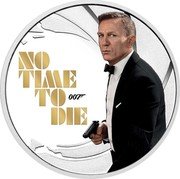 Tuvalu 50 Cents No Time to Die Bond 2022Â Proof NO TIME TO 007 TM DIE coin reverse Tuvalu 50 Cents No Time to Die Bond 2022Â Proof NO TIME TO 007 TM DIE coin reverse