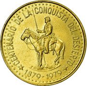 Argentina 50 Pesos Conquest of Patagonia Centennial 1979 KM# 84 CENTENARIO DE LA CONQUISTA DEL DESIERTO 1879-1979 coin reverse Argentina 50 Pesos Conquest of Patagonia Centennial 1979 KM# 84 CENTENARIO DE LA CONQUISTA DEL DESIERTO 1879-1979 coin reverse