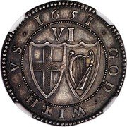 UK 6 Pence (Commonwealth of England Pattern) GOD WITH VS 1651 coin reverse UK 6 Pence (Commonwealth of England Pattern) GOD WITH VS 1651 coin reverse