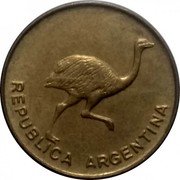 Argentina Centavo Common Rhea 1985 KM# 96.1 REPUBLICA ARGENTINA coin obverse Argentina Centavo Common Rhea 1985 KM# 96.1 REPUBLICA ARGENTINA coin obverse