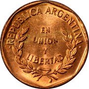 Argentina Centavo En Union y Libertad 1998 KM# 113a REPUBLICA ARGENTINA EN UNION Y LIBERTAD coin obverse Argentina Centavo En Union y Libertad 1998 KM# 113a REPUBLICA ARGENTINA EN UNION Y LIBERTAD coin obverse