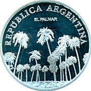 Argentina Peso Bicentennial El Palmar 2010 Proof KM# 163 REPÚBLICA ARGENTINA EL PALMAR coin obverse Argentina Peso Bicentennial El Palmar 2010 Proof KM# 163 REPÚBLICA ARGENTINA EL PALMAR coin obverse
