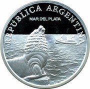 Argentina Peso Bicentennial Mar del Plata 2010 Proof KM# 169 REPÚBLICA ARGENTINA MAR DEL PLATA coin obverse Argentina Peso Bicentennial Mar del Plata 2010 Proof KM# 169 REPÚBLICA ARGENTINA MAR DEL PLATA coin obverse