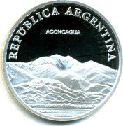 Argentina Peso Bicentennial Aconcagua 2010 Proof KM# 164 EN UNIÓN Y LIBERTAD 2010 1 PESO 1810 2010 coin reverse Argentina Peso Bicentennial Aconcagua 2010 Proof KM# 164 EN UNIÓN Y LIBERTAD 2010 1 PESO 1810 2010 coin reverse