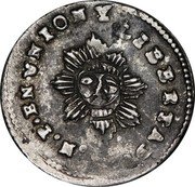 Argentina Real Radiant Sunface Cordoba 1841 PNP KM# 9 EN UNION Y LIVERTAD P N P coin reverse Argentina Real Radiant Sunface Cordoba 1841 PNP KM# 9 EN UNION Y LIVERTAD P N P coin reverse
