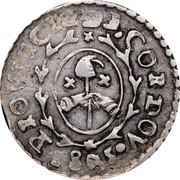 Argentina Real Radiant Sunface Cordoba 1843 JPP CORDOV KM# 17 PROVINCIA DE CORDOVA coin obverse