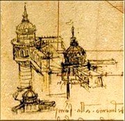 Niue 1 Dollar The da Vinci Codex. Sketch for the Castello Forza 2011 Proof KM# 542 coin reverse Niue 1 Dollar The da Vinci Codex. Sketch for the Castello Forza 2011 Proof KM# 542 coin reverse