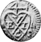 Malaysia 1/4 Cent (1 Keping) 1787 Last 7 Inverted KM# 1 Standard Coinage coin obverse