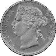Malaysia 1/4 Cent Victoria Straits Settlements 1898 KM# 14 VICTORIA QUEEN coin obverse Malaysia 1/4 Cent Victoria Straits Settlements 1898 KM# 14 VICTORIA QUEEN coin obverse