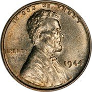 USA One Cent Pattern 1944  IN GOD WE TRUST LIBERTY 1944 VDB coin obverse USA One Cent Pattern 1944  IN GOD WE TRUST LIBERTY 1944 VDB coin obverse
