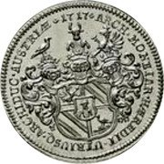 Austria 1 Ducat Trial Strike. Johann Ehrenreich 1717  ARCH MONETAR HÆREDIT UTRIUSQ ARCHIDUC AVSTRIÆ coin reverse Austria 1 Ducat Trial Strike. Johann Ehrenreich 1717  ARCH MONETAR HÆREDIT UTRIUSQ ARCHIDUC AVSTRIÆ coin reverse