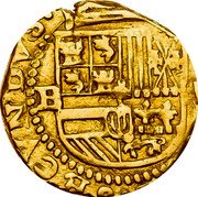 Spain 1 Escudo (Philip III) I PHILIPPVS III D G coin obverse Spain 1 Escudo (Philip III) I PHILIPPVS III D G coin obverse
