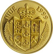 Niue 10 Dollars Entering the New Century. For a Better World 1999 Proof KM# 181 NIUE 1999 coin obverse Niue 10 Dollars Entering the New Century. For a Better World 1999 Proof KM# 181 NIUE 1999 coin obverse