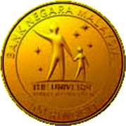 Malaysia 100 Ringgit International Year of Astronomy 2009 Proof KM# 196 BANK NEGARA MALAYSIA THE UNIVERSE YOURS TO DISCOVER 100 RINGGIT coin obverse Malaysia 100 Ringgit International Year of Astronomy 2009 Proof KM# 196 BANK NEGARA MALAYSIA THE UNIVERSE YOURS TO DISCOVER 100 RINGGIT coin obverse