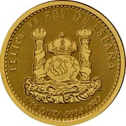 Spain 15 Euro Cent Iberian lynx 2022 ♔M FELIPE VI REY DE ESPAÑA 1/10 ONZA 999.9 ORO coin obverse